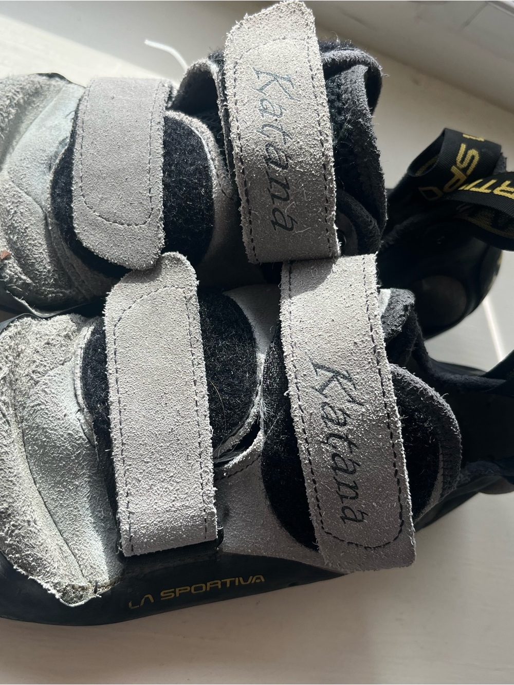 La Sportiva Kids' Katana Water/Climbing Shoes — Gray and Black